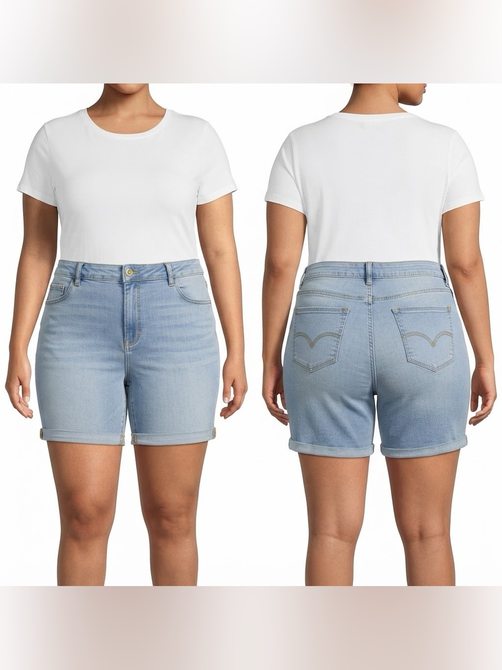 Ecko Unlimited Light Blue Denim Shorts
